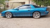4th generation blue 1996 Chevrolet Camaro automatic For Sale
