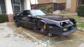3rd gen black 1991 Chevrolet Camaro project car For Sale