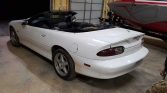 4th gen white 1999 Chevrolet Camaro SS convertible For Sale