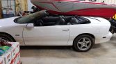 4th gen white 1999 Chevrolet Camaro SS convertible For Sale