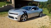 5th gen silver 2015 Chevrolet Camaro SS low miles For Sale