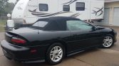 4th gen black 1996 Chevrolet Camaro Z28 convertible For Sale
