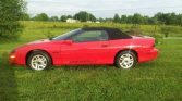 4th gen red 1995 Chevrolet Camaro Z28 LT1 automatic For Sale