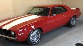 1st gen red 1969 Chevrolet Camaro SS 4spd 502 HP For Sale