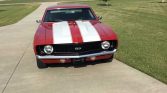 1st gen red 1969 Chevrolet Camaro SS 4spd 502 HP For Sale
