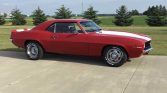 1st gen red 1969 Chevrolet Camaro SS 4spd 502 HP For Sale
