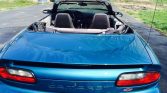 4th gen blue 1995 Chevrolet Camaro Z28 convertible For Sale