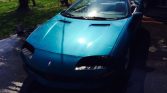 4th gen blue 1995 Chevrolet Camaro Z28 convertible For Sale