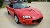 4th gen red 2002 Chevrolet Camaro Z28 convertible For Sale