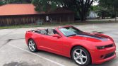 5th gen red 2015 Chevrolet Camaro RS convertible For Sale