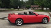 5th gen red 2015 Chevrolet Camaro RS convertible For Sale