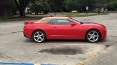 5th gen red 2015 Chevrolet Camaro RS convertible For Sale