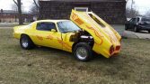 2nd gen yellow 1978 Chevrolet Camaro Z28 race car For Sale