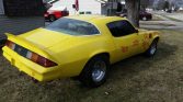 2nd gen yellow 1978 Chevrolet Camaro Z28 race car For Sale