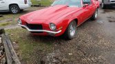 2nd generation red 1973 Chevrolet Camaro 383 V8 For Sale
