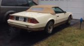 3rd generation 1983 Chevrolet Camaro Z28 convertible For Sale