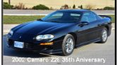 4th gen black 2002 Chevrolet Camaro Z28 T-tops For Sale