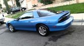 4th gen blue 1996 Chevrolet Camaro V6 automatic For Sale