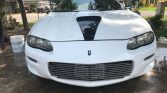 4th gen white 1999 Chevrolet Camaro Z28 SS clone For Sale