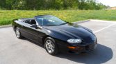 4th gen black 2002 Chevrolet Camaro Z28 convertible For Sale