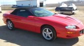 4th gen red 1999 Chevrolet Camaro SS convertible V8 For Sale