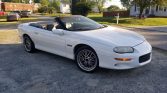 4th gen white 1999 Chevrolet Camaro Z28 convertible For Sale