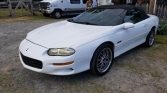 4th gen white 1999 Chevrolet Camaro Z28 convertible For Sale