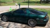 4th generation green 1997 Chevrolet Camaro LT1 For Sale