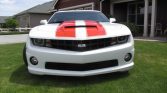 5th gen white 2010 Chevrolet Camaro ZL550 automatic For Sale