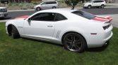 5th gen white 2010 Chevrolet Camaro ZL550 automatic For Sale