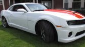 5th gen white 2010 Chevrolet Camaro ZL550 automatic For Sale