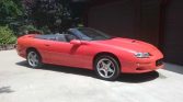 4th gen 1999 Chevrolet Camaro Z28 SS V8 convertible For Sale