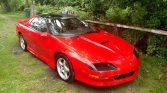 4th gen red 1997 Chevrolet Camaro SS 350 automatic For Sale