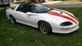 4th gen white 1997 Chevrolet Camaro SS 6spd manual For Sale