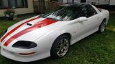 4th gen white 1997 Chevrolet Camaro SS 6spd manual For Sale