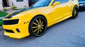 5th gen yellow 2010 Chevrolet Camaro 2SS manual For Sale