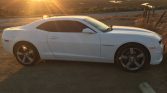 5th generation white 2012 Chevrolet Camaro 6spd For Sale
