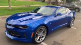 6th generation blue 2017 Chevrolet Camaro 2LT V6 For Sale