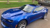 6th generation blue 2017 Chevrolet Camaro 2LT V6 For Sale