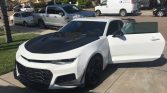 6th generation white 2018 Chevrolet Camaro ZL1 1LE For Sale