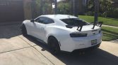 6th generation white 2018 Chevrolet Camaro ZL1 1LE For Sale