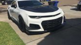 6th generation white 2018 Chevrolet Camaro ZL1 1LE For Sale
