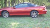 4th gen Sunset Orange 2002 Chevrolet Camaro SS V8 For Sale