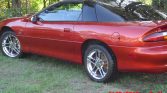 4th gen Sunset Orange 2002 Chevrolet Camaro SS V8 For Sale