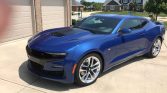 6th gen blue 2019 Chevrolet Camaro 2SS 10spd auto For Sale
