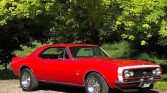 1st gen Viper Red 1967 Chevrolet Camaro 427 V8 For Sale
