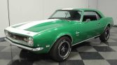 1st gen green 1968 Chevrolet Camaro SS V8 manual For Sale