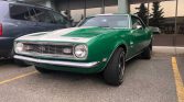 1st gen green 1968 Chevrolet Camaro SS V8 manual For Sale