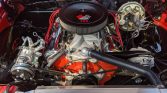 1st gen red 1968 Chevrolet Camaro RS convertible V8 For Sale