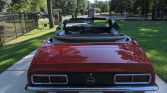 1st gen red 1968 Chevrolet Camaro RS convertible V8 For Sale